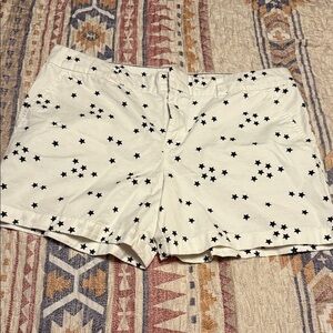 Tommy Hilfiger White Star-Patterned Women's Shorts